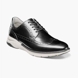 Florsheim FRENZI Wingtip Oxford in black (men's)